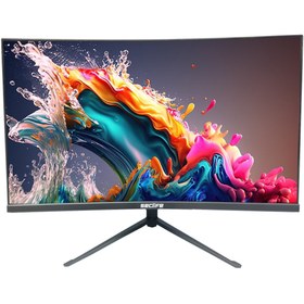 Resim Seclife C24075h2 2 Ms 75hz Hdmı Vga 1920x1080 Siyah 23.6" Curved Monitör 