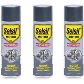 Resim Selsil Motor Temizleme Spreyi 200 ml X3 Adet 