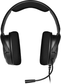 Resim Corsair HS35 CA-9011195-EU Carbon Stereo Kulak Üstü Siyah Oyuncu Kulaklığı 