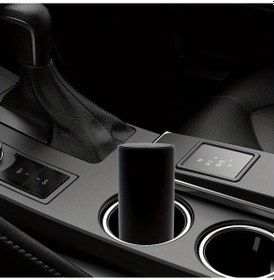 Resim Xuweiwei Silvery Araba Küllüğü Seyahat İçin Taşınabilir Otomobil Küllüğü 