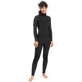Resim Roxy 5/4/3 Swell S Hooded Fz Gbs Kadın Siyah Wetsuit 