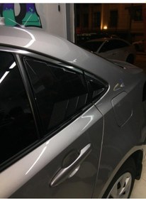 Resim Toyota Corolla Uyumlu 2019 Arka Kelebek Cam Kaplama Spoiler 