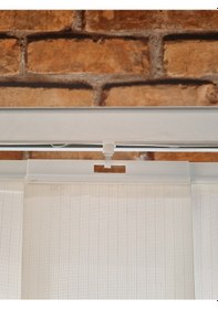 Resim Dikey Ofis Perde Tutucu Plastik 10 Adet 