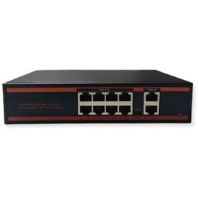 Resim Nova Nd1p802lf 8 Port Poe Switch 10/100 Mbps 2 Port 10/100 Uplınk 150w 