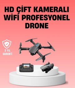 Resim Wifi Fpv Canlı Görüntü Aktarımlı Katlanabilir Drone - 