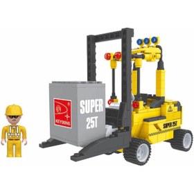 Resim Yıldızan slh shop Set Forklift 1Fgr.195Prç. 558721 