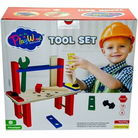 Resim Nilly Toys 397 Kutuda Ahşap Tamir Seti - Onyıl Oyuncak 