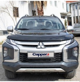 Resim Cappafe Mitsubishi L200 Ön Kaput Koruyucu Rüzgarlığı 4Mm Akrilik N11.17425 