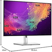 Resim Dell UltraSharp Monitör 30 inç 2560x1600 QHD, USB-C HUB LED MONITOR 8MS 60HZ VESA 1x DP 1x HDMI, U3023E 