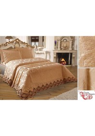 Resim Çeyizdiyarı Fransız Güpürlü Karina Pike Takımı Cappucino Cappuccino 