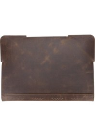 Resim Bouletta Chester Deri 13-14 inç Apple Uyumlu MacBook Kılıfı TN03 Kahverengi 