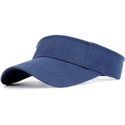 Resim Rupen Kraft Unisex Sporcu Koşu Tenis Vizör Şapka Arka Kısmı Ayarlanabilir 