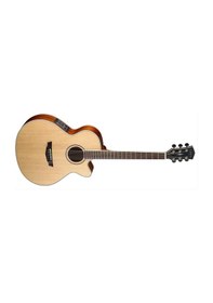 Resim Cort Pw370m-ns Elektro Akustik Gitar Parkwood Serisi - Masif Maun Kapak 