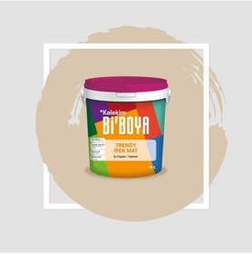 Resim Bi Boya İpek Mat Trendy 15 L Muskat 