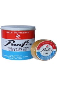 Resim Panfix Selefon Bant Şeffaf 12mmx66mt Büro Bandı 12 Adet 