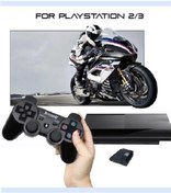 Resim PS3022 Kablosuz Şarjlı PS3, PS2, PC Uyumlu Gamepad Oyun Kolu 