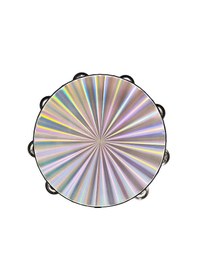 Resim Jwin Jdf-2505 Ahşap-yansıtıcılı Parlak Plastik Tef Metal Zilli 25cm Orff - Ritim Aleti 