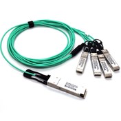 Resim Beek 40g Qsfp 4x10g Sfp , Aoc Kablosu, 5 Metre 40g Qsfp To 4x10g Sfp , Aoc Cable, 5 Meters 