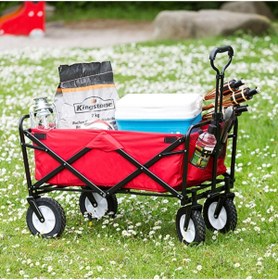 Resim Genel Markalar Katlanır Taşıma Arabası Beach Waggon 60 kg Taşıma Kapasiteli 