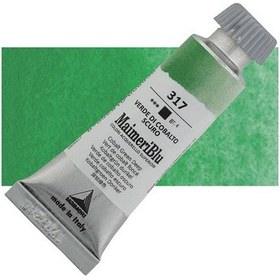 Resim Maimeri Blu Tüp Sulu Boya 12 Ml S4 No 317 Cobalt Green Deep 