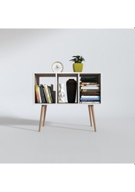 Resim Kenzlife Komodin Adberilgen Crd 74 90 39 Ahşap Ayaklı Komidin Kitaplık 