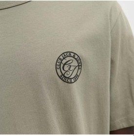Resim Jack & Jones Jack&jones Alliance Erkek Kahverengi Tişört 
