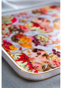 Resim Acar Dream Kare Sunum Tabağı - 29 Cm Renkli 