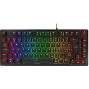 Resim Rampage Enigma 75 USB RGB Kırmızı Switch 1800 Kompakt Mekanik Klavye 