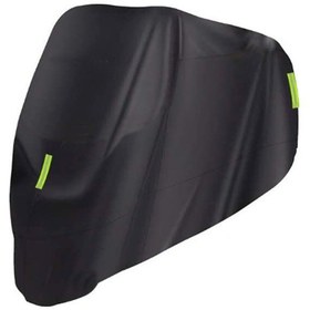 Resim Ximistore9 210d Oxford Kumaşlı Xxl Büyüklük, Su Geçirmez, Toz Ve Güneşten Koruma, Tüm Mevsimler İçin Motosiklet Bisiklet Örtüsü 