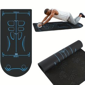 Resim Asana Kılavuz Hatları ile EVA Köpük Yoga Matı - Kaymaz, Ekstra Uzun, Dizlik Koruyucu Mat, Karın Eğilimleri ve Zemin Egzersizleri için, Siyah Mavi İşaretlerle, Yoga Mat Temelleri|Yönlendirilmiş Yoga Matı|Eva Köpük Mat, Yoga Aksesuarları 