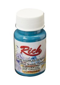 Resim Rich Opak Kumaş Boyası 50 Cc. 3009 Turkuaz 