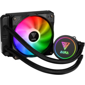 Resim Genel Markalar AURA GL120, 120mm, RGB, 1 Fanlı, CPU Sıvı Soğutma 