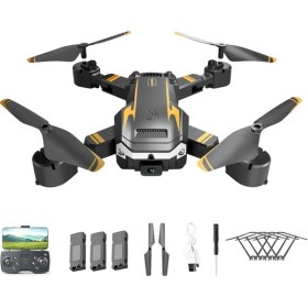 Resim Guiwuu Hediye Için Otomatik Engellerden Kaçınma Fonksiyonlu 8k Çift Uzaktan Kumandalı Uçak Oyuncakları 3 Adet (Yurt Dışından) 