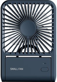 Resim 3 Hız Ve Açı Ayarlı İnce Masa Vantilatörü Mavi 