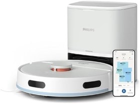 Resim Philips 2000 Serisi Islak Kuru Moplu İstasyonlu Robot Süpürge, HomeRun Uygulaması, LDS Radar Navigasyon, Beyaz, XU2100/20 