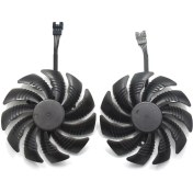 Resim Everflow Gigabyte 1060 G1 Gaming Ekran Kartı Fanı A ve B 87mm Tipi 