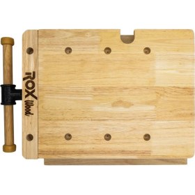 Resim Rox Wood 0274 Tezgah Üzeri Mengeneli Ahşap Çalışma Tezgahı 