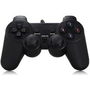 Resim Didadodo Ps2 Usb Oyun Kumandası - Kablosuz Pc Ve Konsol İçin Taşınabilir Siyah Oyun Aleti 