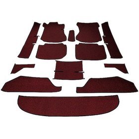 Resim Mercedes W115 Taban Halısı Bordo - Öz-iş 