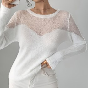 Resim Kadın Hafif Uzun Kollu Hırka - Yuvarlak Yaka Açık Ön Kazak, Bej/Beyaz/Siyah/Gri/Mavi/ - Hafif Kazak Bahar/Sonbahar/Yaz - Günlük ve Resmi Kıyafetler - Kolay Bakım Kazak, Hırka Kazak, Rahat Katlama Parçası, Açık Ön Tasarım, Nefes Alabilen Kumaş, Sonbahar Gardırop, Şık Örgü, Yumuşak Dokuma, Çok Yönlü Üst, Ofis Giyim 