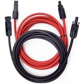 Resim State 6mm Solar Paneli Paralel Kablosu Mc4 Çift Taraflı 20 Metre 