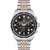 Resim Beverly Hills Polo Club BP3354X.550 Erkek Kol Saati | 44 mm Paslanmaz Çelik Kasa & Bilezik, Rose Gold Detaylı 