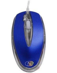 Resim A4 Tech Mavi Ps-2 Kablolu Optik Mouse 