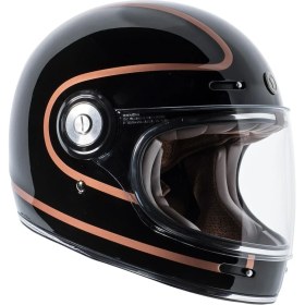 Resim TORC T-1 Copper Pin Kapalı Motosiklet Kaskı Siyah 