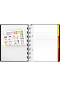 Resim Elegance A5 Defter Çizgili 160 Syf Spiralli 