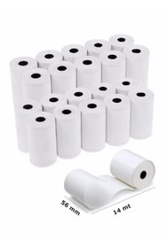 Resim ingenico Yazarkasapos Rulosu 56mm X 16m 10 Paket 50 Adet , Beko , Vera ,paygo ,profilo ,verifone. 