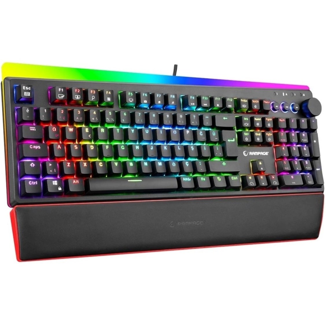 Rampage KB-R97 X-Tracer Mekanik Rgb Aydınlatmalı Blue Switch Gaming ...