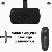 Resim Peeq Shinecon SC-G04BS 3D Sanal Gerçeklik Gözlüğü + Sanal Gerçeklik Gözlüğü Kumandası Büyük ekranda film keyfini çıkarın. Hala küçük ekranda film izliyor musunuz@UzunAciklama&nbsp IMAX d...