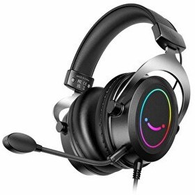 Resim Fifine Ampligame H3 Mikrofonlu RGB Kulak Üstü Oyuncu Kulaklığı 