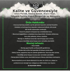 Resim Renault Trafic Kaput Koruma Rüzgarlığı 2001-2014 